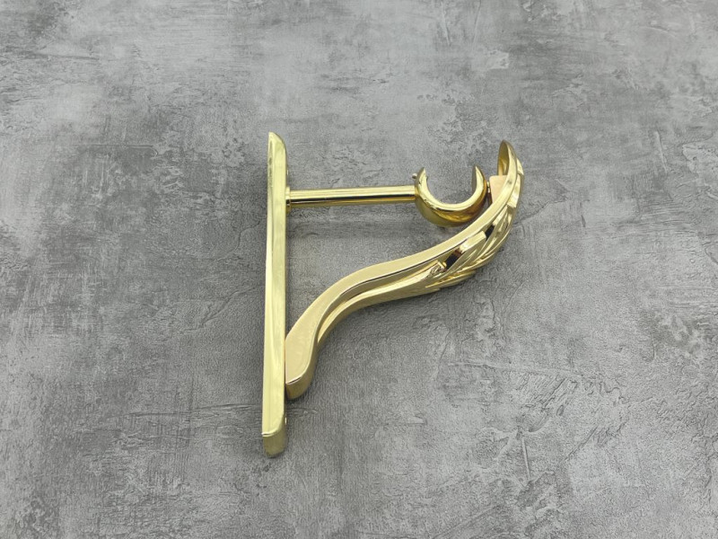 Тримач Ретро одинарний 25мм золото