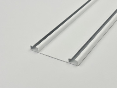 Профіль 2-ряд посилений (L 90мм) білий