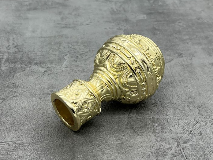 Закінчення Арабеска 25мм золото