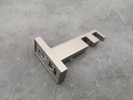 Карниз Marcin Dekor Square line G-Tech 320 см подвійний Сталь матова (тримач 9-13 см)