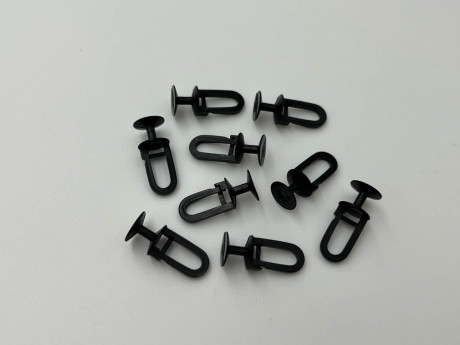 Карниз Quadrum Square line Заглушка 140 см потрійний чорний глянець (тримач 11-14-17 см)