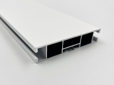 Профіль Топлайн білий глянець (нарізний)