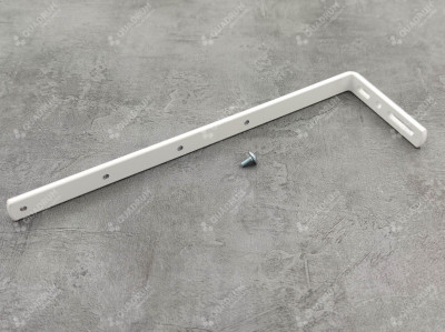 Тримач стіновий 25 см білий