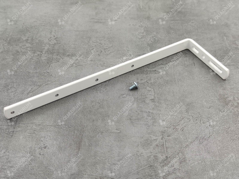 Тримач стіновий 25 см білий