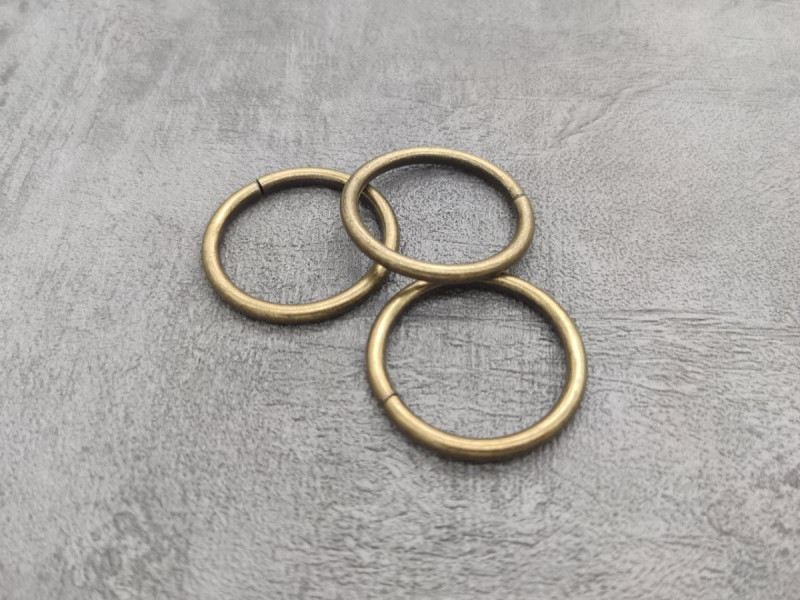 Карниз Quadrum Люмієра 200 см одинарний Антик ретро 25 мм кручена (кільця з гачками)