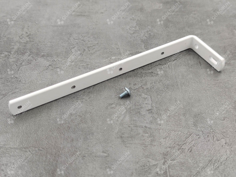 Тримач стіновий 20 см білий